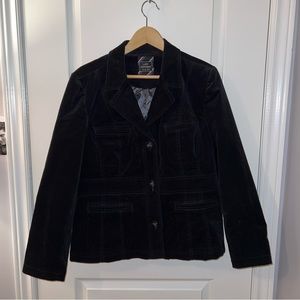 Vintage velvet blazer